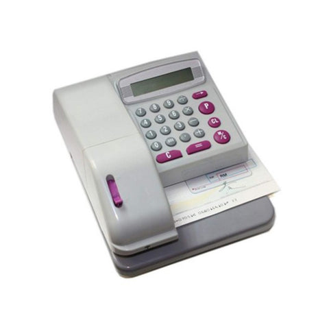 Electric check writer