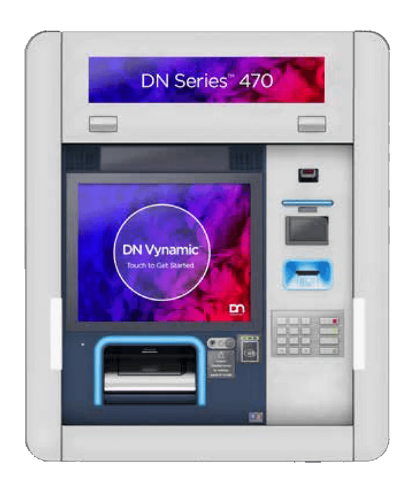 DN SeriesTM 470A Outdoor Drive-Up Through-the-Wall Multifunction Cash Dispenser System