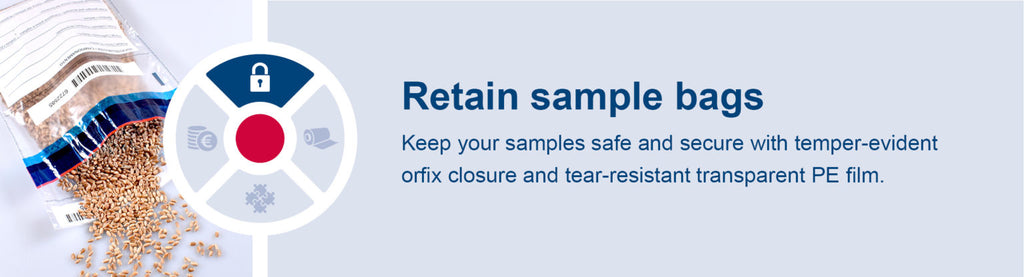 Retain sample bags